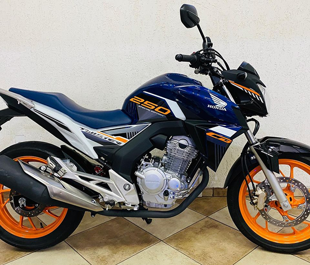Lote 016 - Honda cb 250 twister
